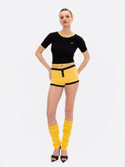 Luna Top: Black Knit Top for Resort Brunch | Nana Jacqueline