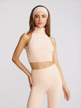 Janelle Knit Top: Peach Knit Top for Resort Brunch | Nana Jacqueline