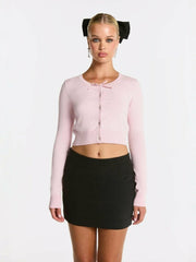 Audrina Cardigan: Pink Cardigan for Brunch | Nana Jacqueline