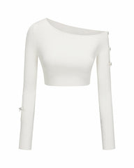 Zara Top: White Top for Date Night | Nana Jacqueline