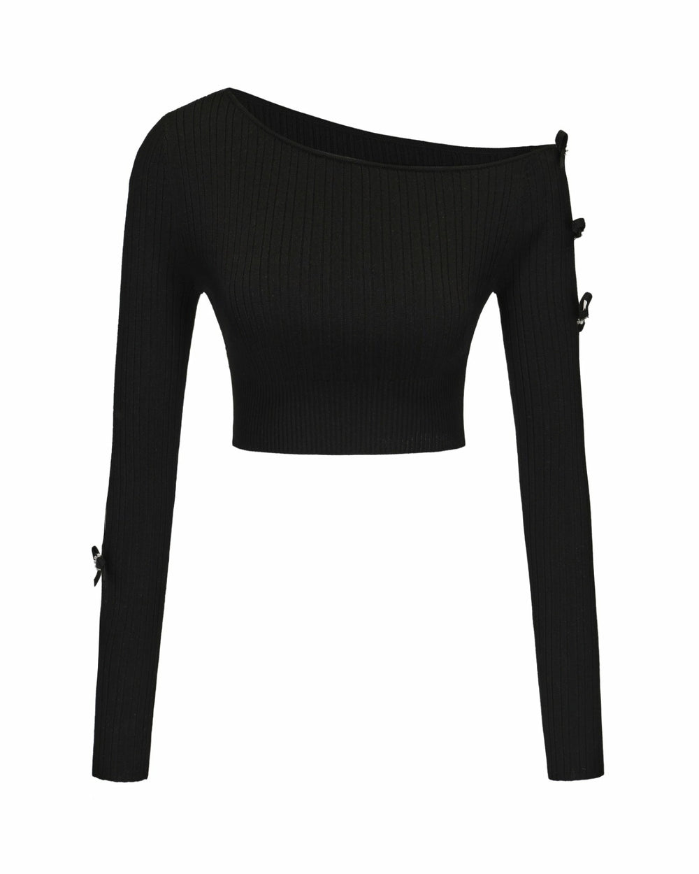 Zara Top: Black Knit Top for Date Night | Nana Jacqueline