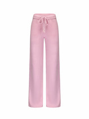 Addison Pants: Pink Knit Pants for Resort Brunch | Nana Jacqueline