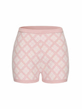 Penelope Shorts: Pink Knit Shorts for Resort Brunch | Nana Jacqueline