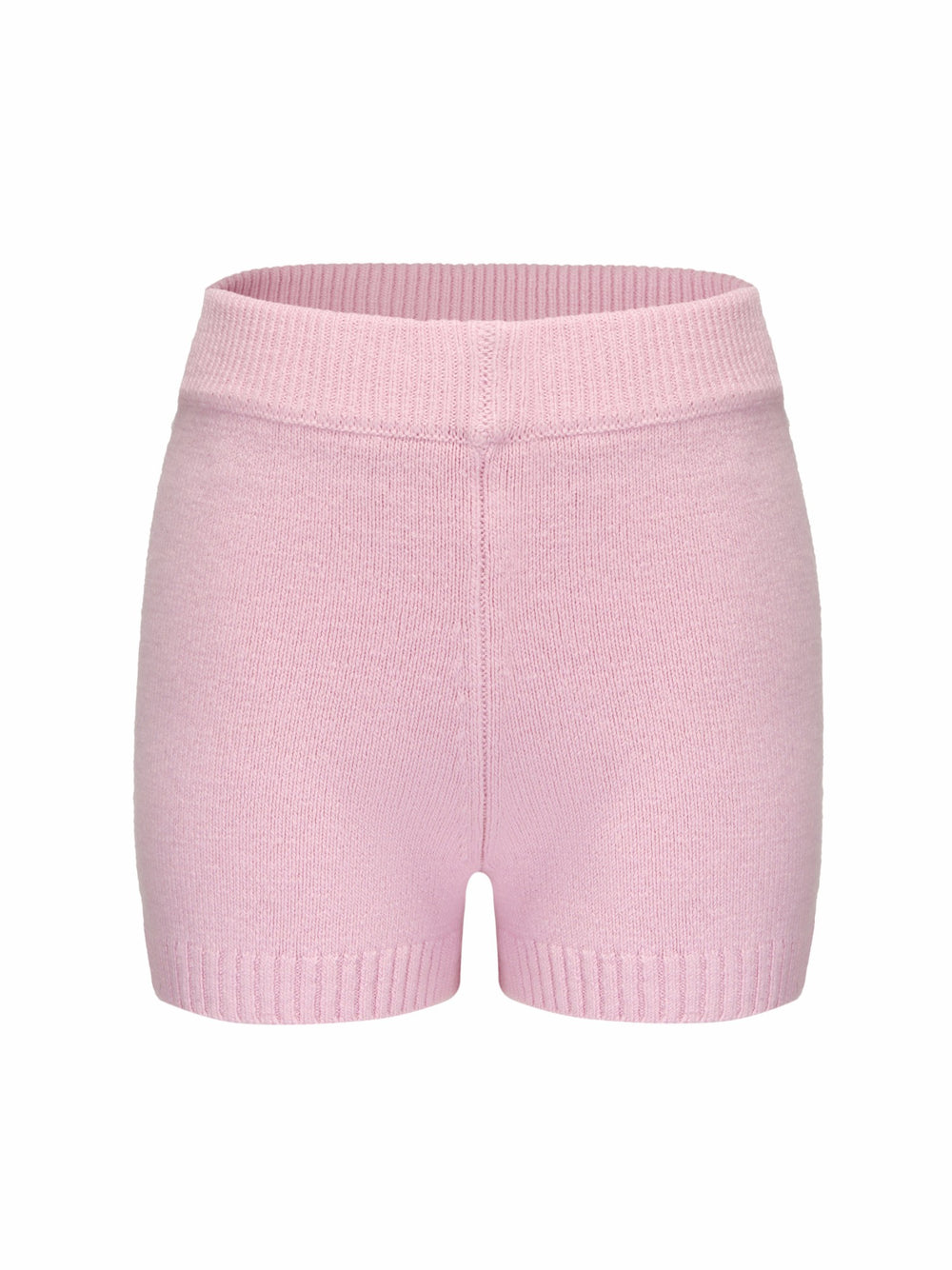 Alexis Shorts: Pink Knit Shorts for Resort Brunch | Nana Jacqueline