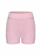 Alexis Shorts: Pink Knit Shorts for Resort Brunch | Nana Jacqueline
