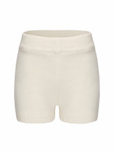 Alexis Shorts: White Knit Shorts for Resort Brunch | Nana Jacqueline