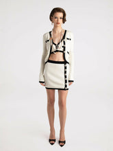 Matilda Knit Set: White Knit Set for Country Club Brunch | Nana Jacqueline
