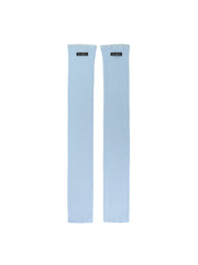 Holly Legwarmers: Blue Legwarmers for Resort Outfit | Nana Jacqueline