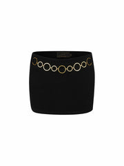 Sonia Skirt: Black Mini Skirt for Girls' Night Out | Nana Jacqueline