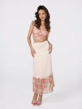 Mia Skirt: Pink Midi Skirt for Garden Party | Nana Jacqueline