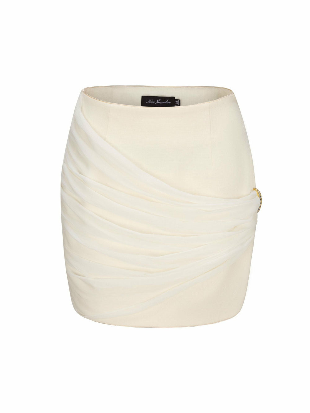 Seraphina Skirt: Off-White Mini Skirt for Bachelorette | Nana Jacqueline