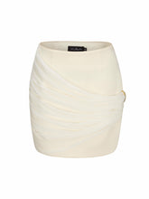 Seraphina Skirt: Off-White Mini Skirt for Bachelorette | Nana Jacqueline