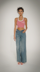 Jamie Heart Wide-Leg Jeans: Denim Jeans for Casual Daytime Outfit | Nana Jacqueline