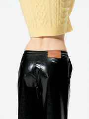 Evie Leather Pants: Black Leather Pants for Date Night | Nana Jacqueline