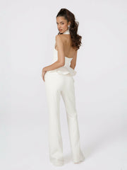 Cambria Pants: White Pants for Bridal Shower | Nana Jacqueline