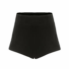 Shay Shorts: Black Velvet Shorts for Cocktail Party | Nana Jacqueline