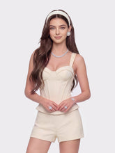 Avalon Corset Champagne Top | Nana Jacqueline
