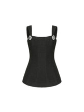 Anabella Bow Top: Black Top for Date Night | Nana Jacqueline
