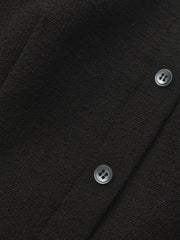 Amara Tailored Halter Black Vest: Black Vest for Cocktail Party | Nana Jacqueline