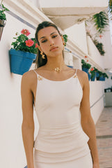 Selena Top: Beige Top for Brunch | Nana Jacqueline