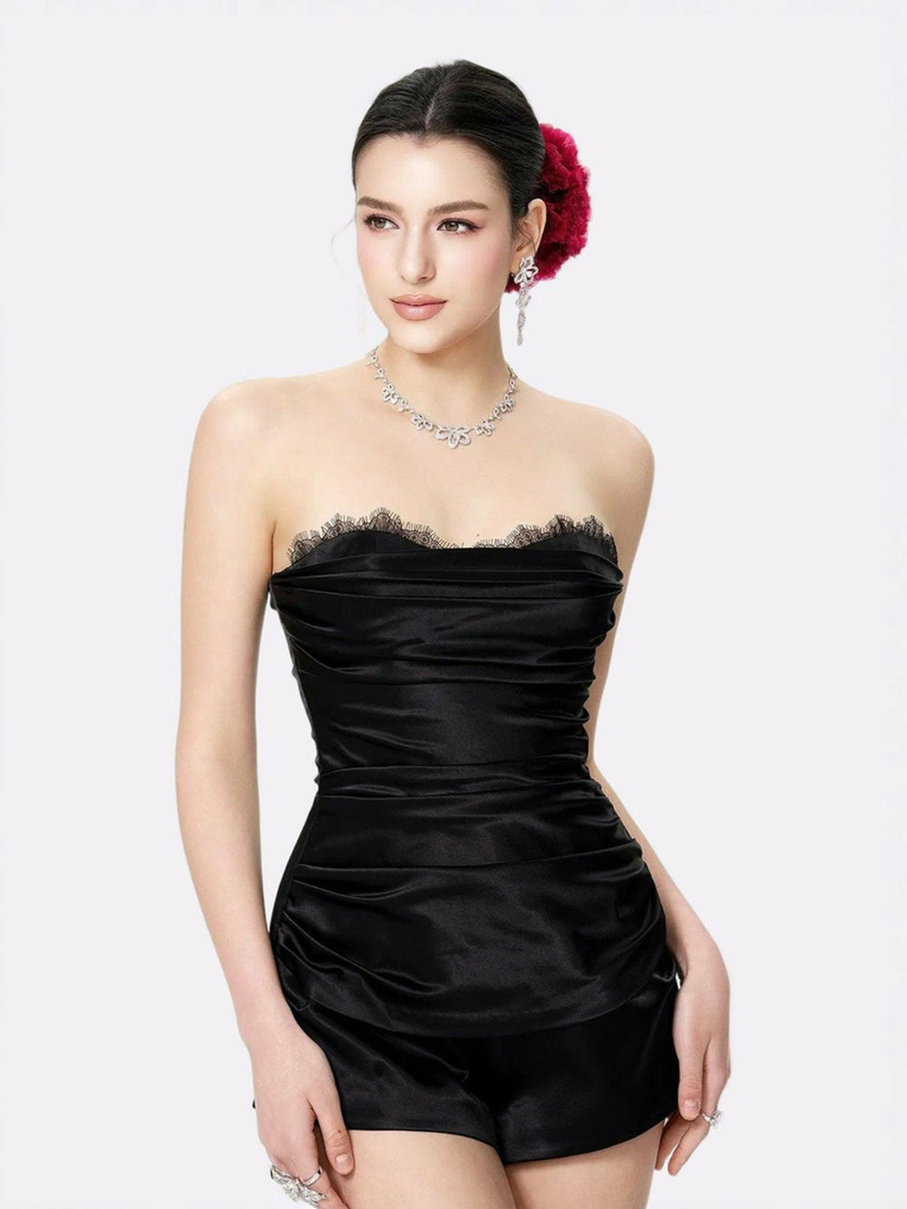 Athena Jumpsuit: Black Jumpsuit for Cocktail Party | Nana Jacqueline