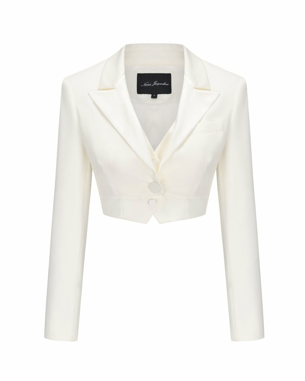 Bridget Suit Jacket: White Blazer for Bridal Shower | Nana Jacqueline