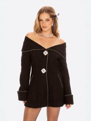 Amor Jacket: Black Jacket for Cocktail Party | Nana Jacqueline