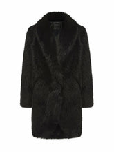 Sofia Fur Coat: Black Fur Coat for Evening Events | Nana Jacqueline