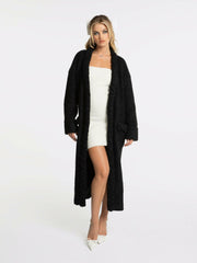 Elsa Coat: White Coat for Resort Travel | Nana Jacqueline