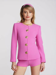 Lisette Blazer: Pink Blazer for Birthday Celebration | Nana Jacqueline