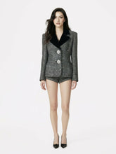 Maya Lapel Suit Jacket: Black Suit Jacket for Cocktail Party | Nana Jacqueline