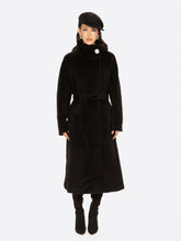 Audrey Long Coat: Black Long Coat for Winter Events | Nana Jacqueline
