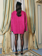 Kendall Coat: Pink Coat for Cocktail Party | Nana Jacqueline