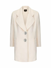 Nadine Coat: White Coat for Winter Wedding Guest | Nana Jacqueline