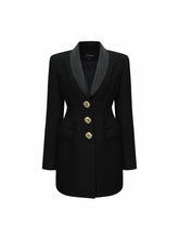 Sasha Suit Jacket: Black Suit Jacket for Cocktail Party | Nana Jacqueline