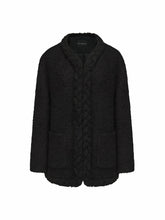 Talia Coat: Black Coat for Brunch | Nana Jacqueline