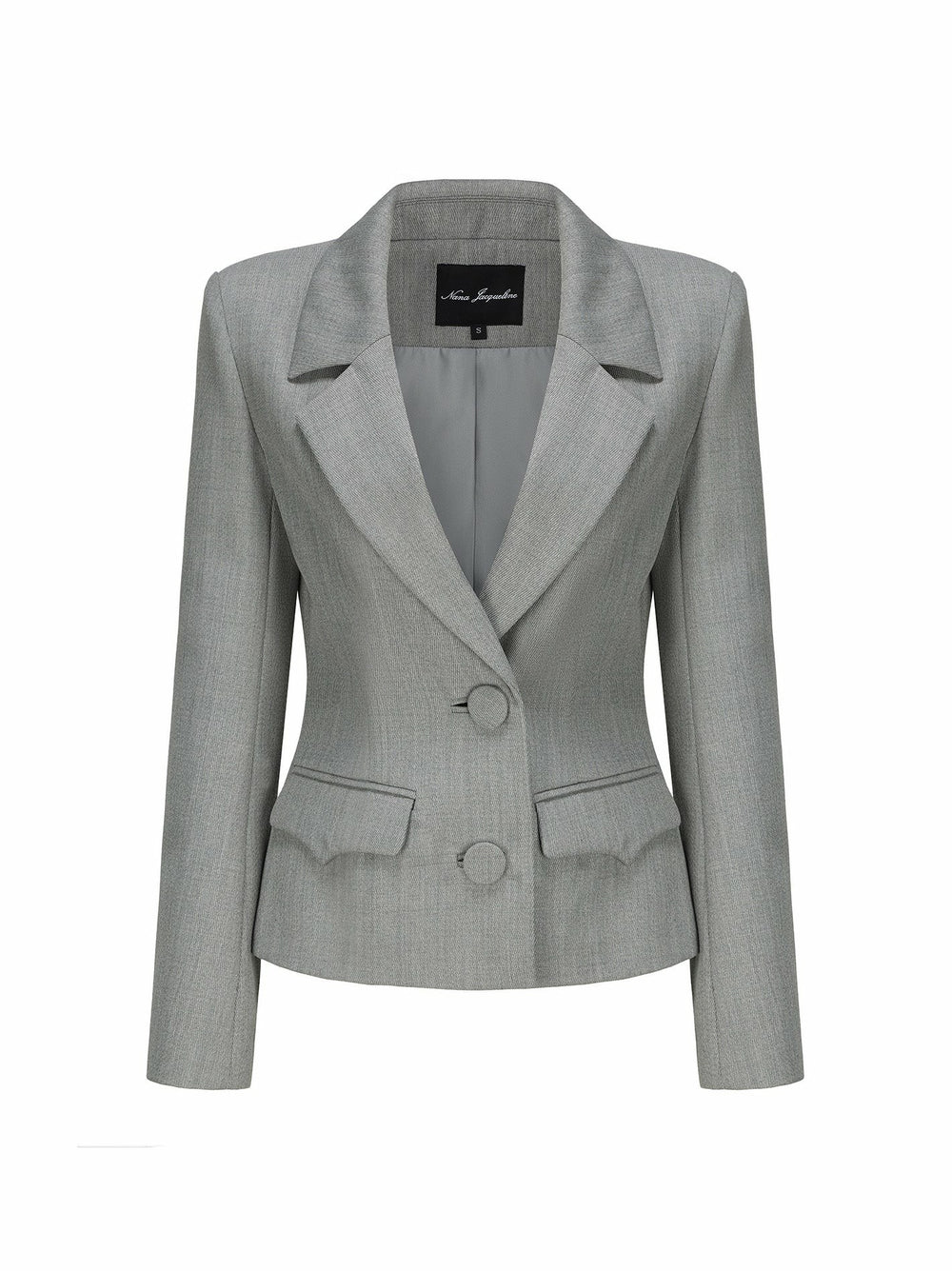 Amelie Blazer: Grey Blazer for Workwear | Nana Jacqueline