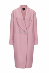 Audrina Coat: Pink Coat for Winter Events | Nana Jacqueline