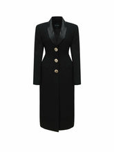 Evie Long Suit Jacket: Black Suit Jacket for Cocktail Party | Nana Jacqueline