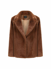 Phoebe Fur Jacket: Brown Fur Jacket for Evening Events | Nana Jacqueline