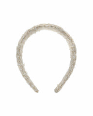Evelyn Headband: White Headband for Bridal Shower | Nana Jacqueline