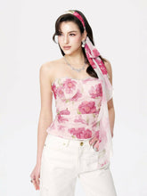 Lilly Top: Pink Bandeau Top for Date Night | Nana Jacqueline