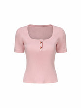 Gemma Top: Pink Knit Top for Brunch | Nana Jacqueline