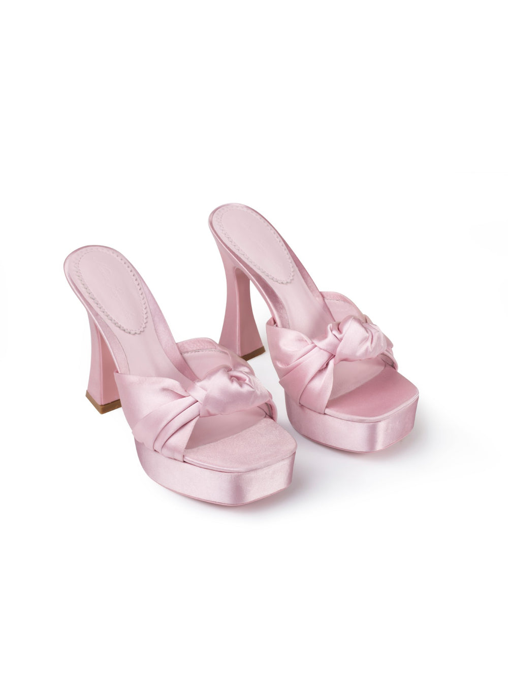 Mara Platform Sandals: Pink Platform Sandals for Spring Wedding Guest | Nana Jacqueline