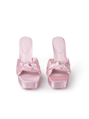 Mara Platform Sandals: Pink Platform Sandals for Spring Wedding Guest | Nana Jacqueline