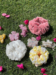 Amani Scrunchie: Pink Scrunchie for Brunch | Nana Jacqueline