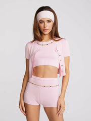 Gemma Headband: Pink Headband for Resort Outfit | Nana Jacqueline