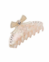 Edith Hair Clip: Pink Hair Clip for Bridal Shower | Nana Jacqueline