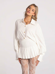 Remi Top: White Top for Brunch | Nana Jacqueline