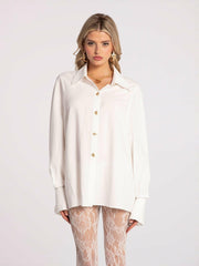 Remi Top: White Top for Brunch | Nana Jacqueline